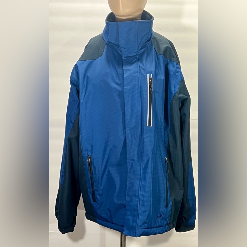 Men's Blue and Gray Performance Jacket